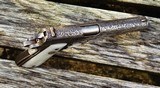 Colt Government Model .45 ACP Fully Engraved Silver Plated Finish With Real Pearl Grips - 12 of 13