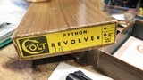 Colt Python .357 Early From 1960 in Near Mint Original Condition in Box - 14 of 15