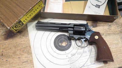 Colt Python .357 Early From 1960 in Near Mint Original Condition in Box