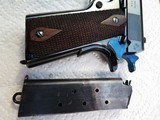 Colt Government Model 1911 .45 ACP Early 1913 Production High Polish Blue and Fire Blue and Keyhole Magazine All Original Condition - 14 of 15