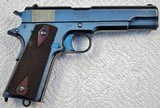 Colt Government Model 1911 .45 ACP Early 1913 Production High Polish Blue and Fire Blue and Keyhole Magazine All Original Condition - 2 of 15