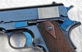 Colt Government Model 1911 .45 ACP Early 1913 Production High Polish Blue and Fire Blue and Keyhole Magazine All Original Condition - 3 of 15