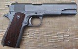 Colt 1911 A1 .45 ACP Military Early WWII Parkerized From 1942 High Condition Original - 2 of 15