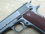 Colt 1911 A1 .45 ACP Military Early WWII Parkerized From 1942 High Condition Original - 4 of 15