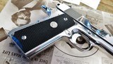 Colt .38 Super Series 80 Bright Stainless As New In Box From 1994 - 4 of 14