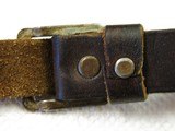 Luger SSand RZM Marked Leather Shoulder Holster WWII German - 7 of 13