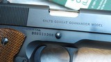 Colt Combat Commander ..38 Super Like New in Box from 1982 All Steel 1911 - 4 of 15