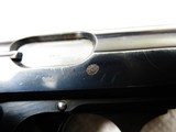 Walther German PPK .32 ACP Original Finish & Matching Numbers Pre-WWII with PPK Ink Stamped Leather Holster - 11 of 15