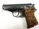 Walther German PPK .32 ACP Original Finish & Matching Numbers Pre-WWII with PPK Ink Stamped Leather Holster - 2 of 15