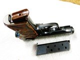 Walther German PPK .32 ACP Original Finish & Matching Numbers Pre-WWII with PPK Ink Stamped Leather Holster - 4 of 15