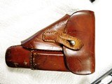Walther German PPK .32 ACP Original Finish & Matching Numbers Pre-WWII with PPK Ink Stamped Leather Holster - 13 of 15