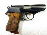 Walther German PPK .32 ACP Original Finish & Matching Numbers Pre-WWII with PPK Ink Stamped Leather Holster - 3 of 15