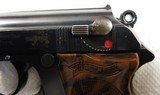Walther German PPK .32 ACP Original Finish & Matching Numbers Pre-WWII with PPK Ink Stamped Leather Holster - 10 of 15