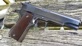 Colt 1911 A1 .45 ACP Original Blue Finish From 1940 All Gun Original As Issued and Nice! - 3 of 15