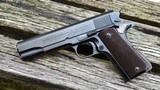 Colt 1911 A1 .45 ACP Original Blue Finish From 1940 All Gun Original As Issued and Nice! - 1 of 15