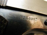 Colt 1911 US Military .45 ACP 2nd year Production from 1913 Very Nice all Original! - 3 of 14