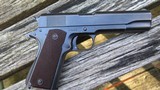 Colt 1911 A1 .45 ACP Original Blue Finish From 1940 Gun Is Original As Issued and Nice! - 5 of 15