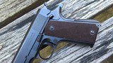 Colt 1911 A1 .45 ACP Original Blue Finish From 1940 Gun Is Original As Issued and Nice! - 2 of 15