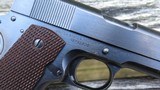 Colt 1911 A1 .45 ACP Original Blue Finish From 1940 Gun Is Original As Issued and Nice! - 7 of 15