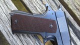 Colt 1911 A1 .45 ACP Original Blue Finish From 1940 Gun Is Original As Issued and Nice! - 6 of 15