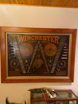 Winchester 1890 “Single W” Cartridge Display Board - 1 of 5