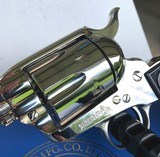 2012 Colt SAA 45 Nickel Plated 4 3/4" Barrel-MINT in Box - 4 of 8