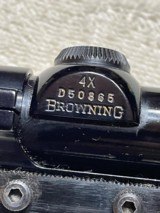 Browning 4X 3/4” Rifle Scope W/ Mount - 1 of 13