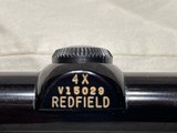 Redfield 3/4" 4x Scope W/Rings - 2 of 12