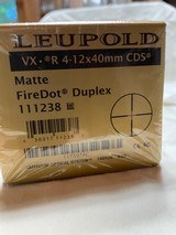 Leupold VX-R 4x12 40MM CDS Fire Dot # 111238 - 1 of 14