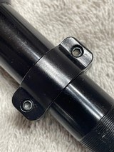 Vintage Redfield 3/4" 4X Rifle Scope W/Rings - 4 of 12