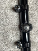 Vintage Redfield 3/4" 4X Rifle Scope W/Rings - 7 of 12