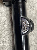 Vintage Redfield 3/4" 4X Rifle Scope W/Rings - 2 of 12