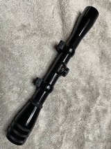 Vintage Redfield 3/4" Rifle Scope 4X W/ Rings - 1 of 12