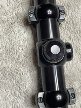 Vintage Redfield 3/4" Rifle Scope 4X W/ Rings - 4 of 12