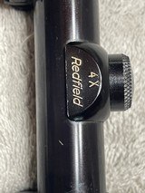 Vintage Redfield 3/4" Rifle Scope 4X W/ Rings - 2 of 12