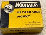 Vintage Weaver 3/4” Scope Rings W/Box - 5 of 5