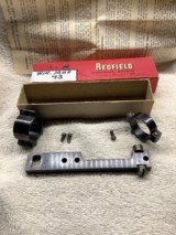 Vintage Redfield Base & Rings Winchester Model 43