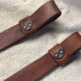 5 Vintage Leather Cobra Rifle Slings - 8 of 12