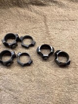 Vintage Redfield Scope Rings 3 Sets - 2 of 3