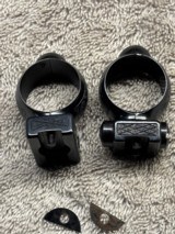 Buehler Engraved Scope Base & Rings - 4 of 6