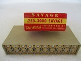 Savage 250-3000 with Indian Head on Box - 3 of 5