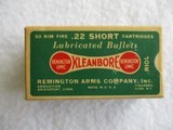 Remington Kleanbore Dog Bone Box of .22 Short - 1 of 7