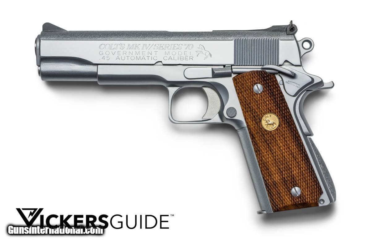 John Harrison Swenson Tribute Gun Featured In The Vickers Guide 1911 Book