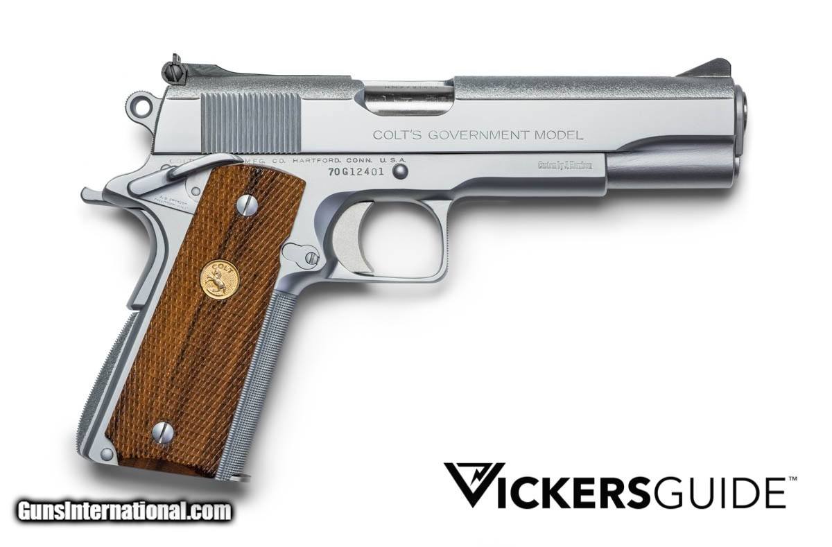 John Harrison Swenson Tribute Gun Featured In The Vickers Guide 1911 Book