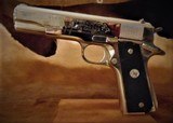 Colt Series 70 MKIV Nickle 38 Super - 3 of 4