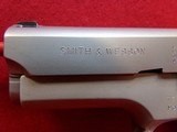 Smith and Wesson Model 3913 9mm semi auto pistol 3.5" barrel stainless slide , alloy frame 8 round magazine*PENDING* - 10 of 15