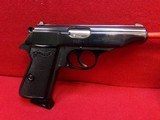 Walther PP .380 ACP 3-7/8" Barrel Blued 7 Round Magazine Imported By Interarms 1970s Mfg. *PENDING* - 1 of 15