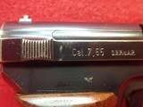 Mauser M1934 7.65mm Semi Auto Pistol with Nazi Waffenamt Marks Includes Magazine - 5 of 14