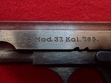 **SOLD**Femaru M37 Semi Auto Pistol 7.65mm 3-3/4" Barrel with Nazi Waffenamt Markings, Matching Parts, Correct Magazine**SOLD** - 10 of 25