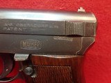 Mauser M1914-34 7.65mm 3.4" Barrel Semi Auto Pistol w/German Export Marks, Includes Magazine - 7 of 16